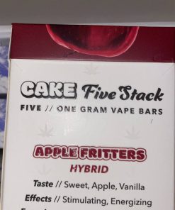 Apple Fritters Cake Disposable